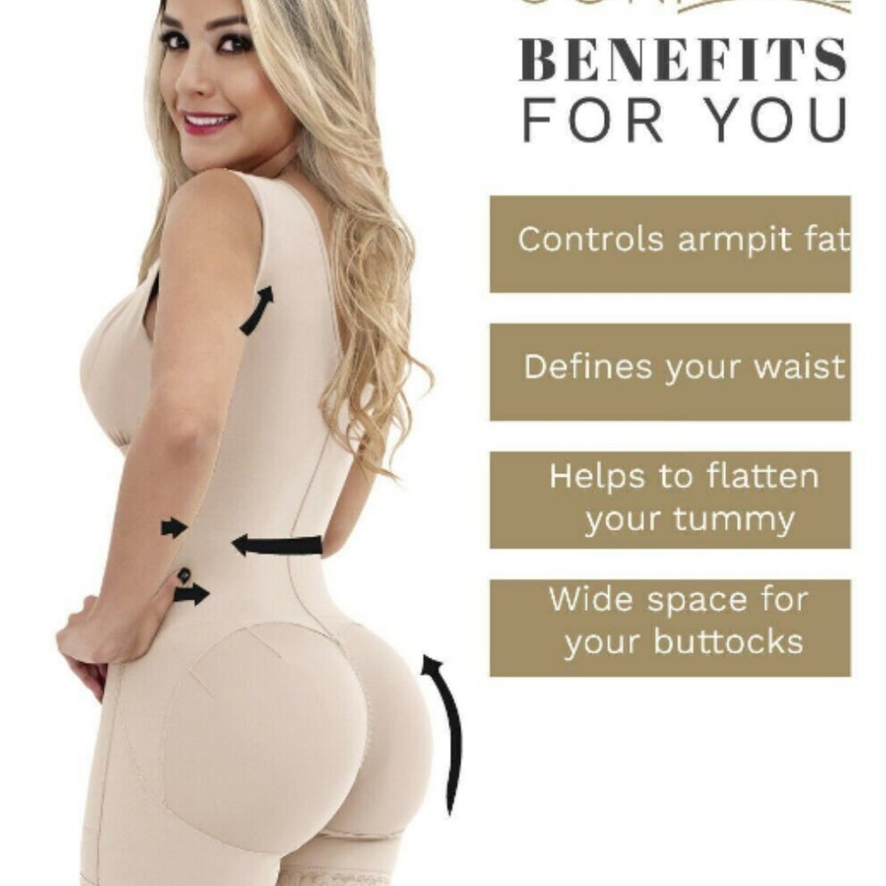 Sonryse S86 BBL Faja Garment After Surgery Post Liposuction Compression black - Picture 7 of 7